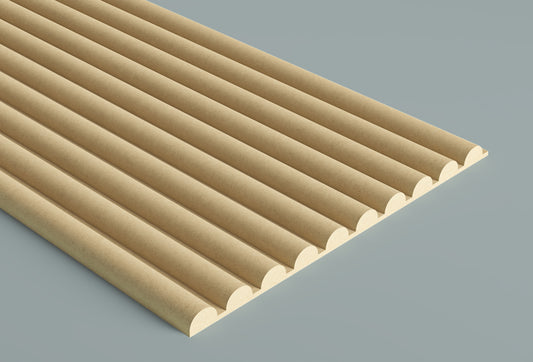 1/2" Reed with 1/4 " Flat