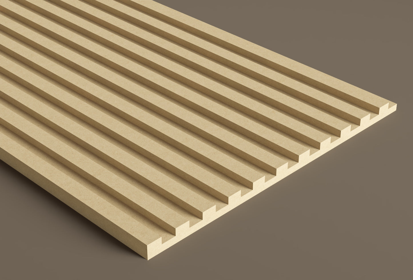 1/2" Groove with  1/2"  Ridge, 3/8'" Depth