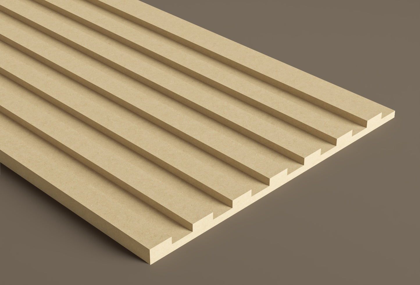 3/4" Groove with 3/4" Ridge