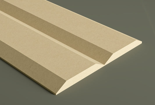 V Groove 120, 2" Groove,   5" to Center